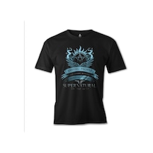 Supernatural - Join The Hunt Siyah Erkek Tshirt