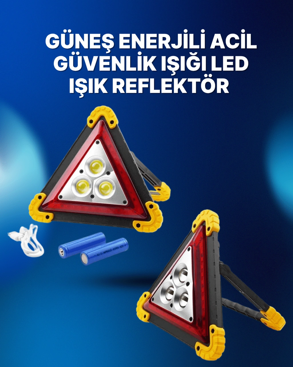 180 Döndürülebilir Asma Aparatlı Park Ve İkaz Lambası Standart
