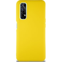 Realme 7 Kilif Soft Premier Renkli Silikon Kapak 490227951