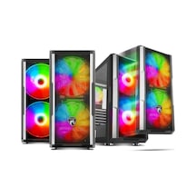 Green Grıffın G4 2X200 Mm 1X120 Mm Argb 2X3.2 2X2.0 Usb Kumandalı Oyun Kasası Psu Yok