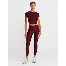 Dilvin 4001 Naylon Tayt-bordo Bordo