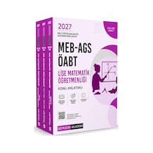 Pegem 2027 Öabt Meb-ags Lise Matematik Öğretmenliği Konu Anlatımlı Modüler Set Pegem Akademi Yayınları