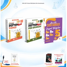 Çanta Yayınları 2026-2027 5. Sınıf Tüm Dersler 3 Kitap Sos Soru/türkçe-fen Defter Set