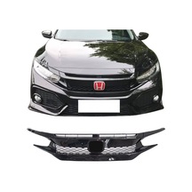 Honda Civic Fc5 Uyumlu Typer Ön Panjur Ve Far Kaşları 2016+