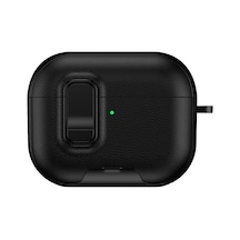 Apple Airpods Pro 3 3.nesil Rova Deri Kılıf - Siyah