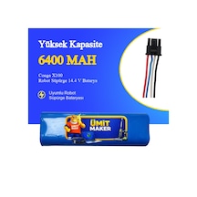 Conga X100 Robot Süpürge 6400 Mah Batarya