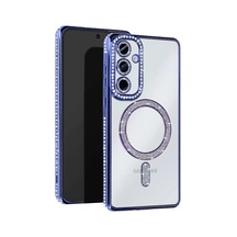 Newface Samsung Galaxy Uyumlu A26 Joke Simli Magneticsafe Kılıf - Mavi Diğer