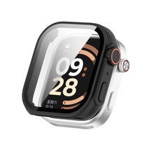 Protective-case Akıllı Saatler İçin 2 Si 1 Arada Sert Polikarbonat Kasa Koruyucu Dokunma Ve Netliği Etkilemeyen Çizilmeye Karşı Ekran Koruyucu Kılıfıı Siyah, Redmi Watch 6 Çok Renkli