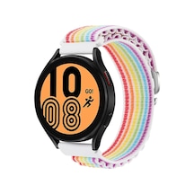 Newface - 287 - Watch 20mm Kr410 Kumaş Kordon - Edntrend - - Gökkuşağı