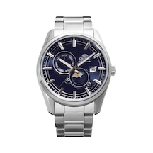 Orient Sun&moon Ra-ak0315l30b Kurmalı Otomatik Çelik Gri Lacivert Kadran 42 Mm Erkek Kol Saati