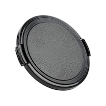 82mm Yan Sıkmalı Ön Lens Kapağı Snap-on Lens Koruyucu Kapak Parasoley Uyumlu Toz Ve Çizik Önleyici Çok Renkli