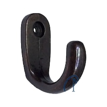 Büyük Tekli Fincan Askı, Dekor Askısı - Eskitme, 100 Adet, 12x23x30 Mm Kahverengi