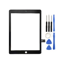 Apple Uyumlu iPad  6.nesil A1893-a1954 Hk Dokunmatik Siyah + Tamir Seti