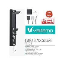 Valtemo Compact Duş Kolonu Evora Black Square Diğer