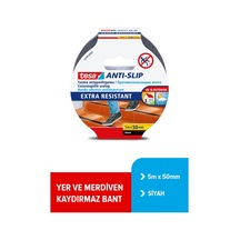 Tesa Kaydırmaz Bant Zemin Güvenliği İçin Siyah 5m x 50mm