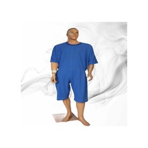 Benlife Kısa Kol Demans Tulumu Hasta Bakım Kıyafeti