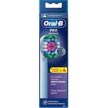 Oral-b Pro 3d White X-filament Şarjlı Diş Fırçası Yedek Başlığı 4 Adet