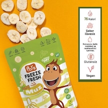 Pol's Freeze Fresh Dondurularak Kurutulmuş Kukuli Muz 20 Gr 20 G