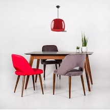 Riolight Modern1 Oda1,mutfak1,cafeler İçin 1xe27 Duylu Kırmızı Te Kırmızı