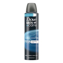 Dove Men Clean Comfort Sprey Deodorant 150 Ml - 5 Adet Tarı