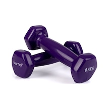 Gymo Hex Shape Vinil Dambıl 2x500g Mor