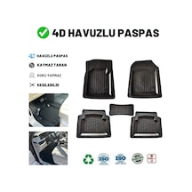 Volkswagen New Beetle 2011 4d Havuzlu Üniversal Yeni Nesil Paspas Siyah Gold Seri