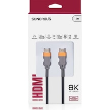 Sonorous Hdmı Advanced Series 8k Kablo 2mt