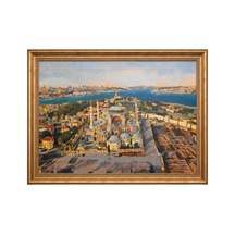 Bekir Üstün İstanbul Kuşbakışı Şehir Manzarası