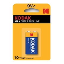 Kodak Max 6LR61 Alkalin 9V Pil