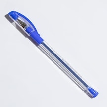İğne Uç Tükenmez Kalem Seti, 10 Lu, Mavi, 0.7 Mm, Rahat Yazım, Ergonomik Tutuş -