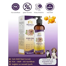 Fish Oil - Kedi Ve Köpekler İçin Balık Yağı Omega 3-6 Epa Dha Norveç Somon Yağı Bağışıklık Desteği