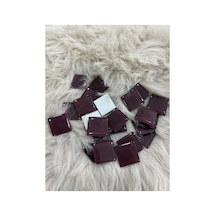 Sanatsal Kristal Mozaik Ks-19 23x23mm Mürdüm 250gr