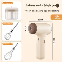 Shineyee Ev Ofisi Çift Fonksiyonlu Mini Kablosuz Elektrikli Sarımsak Dilimleyici-doğrama Makinesi, Fıstık-tohumları Dağdırma, Temizlenmesi Kolay Mutfak Gereci Diğer