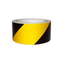 Sarı - Siyah Reflektif Bant, Reflektif Şerit 5 Cm X 10 M (534231413)
