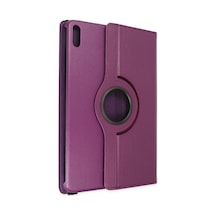 Matepad Air 11.5 Kılıf 360 Tablet Deri Kılıf - Mürdüm Arka Kapak