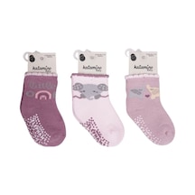 Katamino Mirselin Abs'li Havlu Kız Bebek Soket Çorap K45892 Asorti ASORTİ