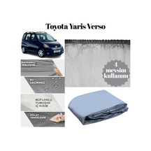 Guard Branda Toyota Yaris Verso Uyumlu Araca Özel Pvc Dikişsiz Miflonlu %100 Su Geçirmez 4 Mevsim Kullanım 1 Adet