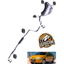 Fiat Palio 1.2 Multijet Komple Egzoz Takımı Susturucu Eksoz 2001 Ve Sonrası