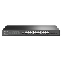 Omada Tp-link Tl-sg3428 24 Port 10-100-1000 Switch 4 Port Sfp L2 Çelik Kasa Rack Mount