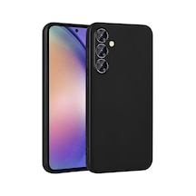 Zore Galaxy A55 Kılıf Ogaa Premier Silikon Kapak - Siyah