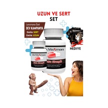 2 Adet Dr.maxman Sertleştiricili Geciktiricili Büyütücülü Etkili Erkek Performans Arttırıcılı Set