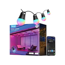 Govee Dış Mekan Led Peri Işıkları 2, 16 Milyon Renk Ve 47 Sahne Moduna Sahip 30m Kısılabilir Rgbıcw Peri Işıkları, Led Başına 100 Lm, Ömrü 25000 Saat, Ip65 Su Geçirmez, Alexa, Google İle Çalışır Siyah