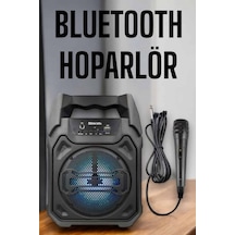 Güçlü Ve Şarj Edilebilir Bluetooth Hoparlör 6.5 İnç