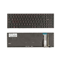 Asus Uyumlu Rog Gl551Jm Notebook Klavyesi (Siyah Tr) Işıklı - 543186467