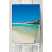 Pster6204 Maldivler Manzara Posteri 2 70x100cm 7/8 Yaş