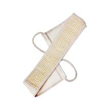 La Perla Anti Selülit Çift Taraflı Sisal Sırt ve Vücut Banyo Masaj Bandı