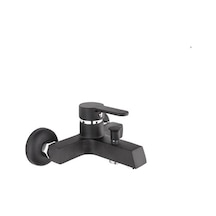 Kare Stil Mix Siyah Banyo Bataryası 30012-K Siyah