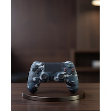 Kablosuz Ps4 Oyun Kolu Çift Motorlu Siyah Xxuczzzps4kolu-6