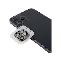 Ardemix Apple Uyumlu iPhone 12 Mini Cl-08 Kamera Koruyucu-siyah Siyah