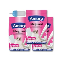 Amore Lifeguard Yavru Kedi Süt Tozu 3 x 240 G + Biberon
